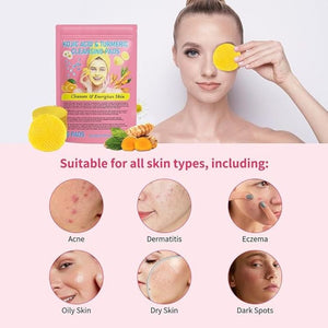 Kojic Acid and Turmeric Cleansing Pads