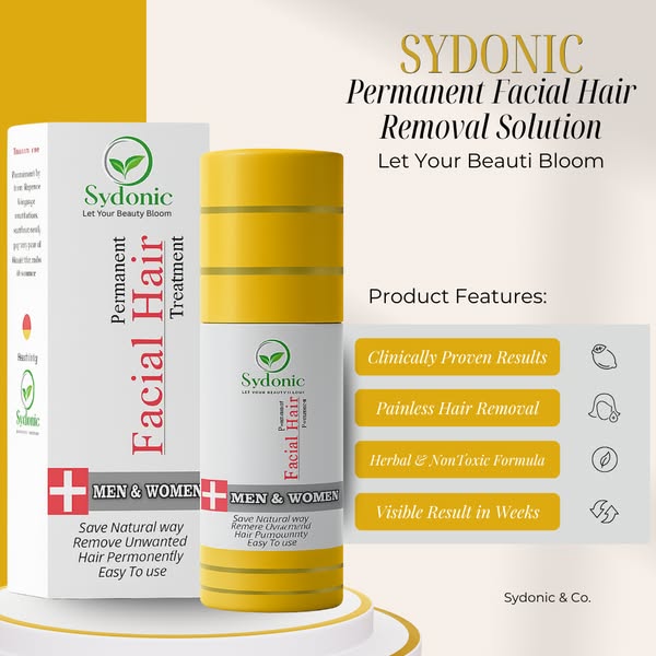 Sydonic Permanent hair Removal Treatment